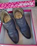 Antonio Botine piele gri 40EU