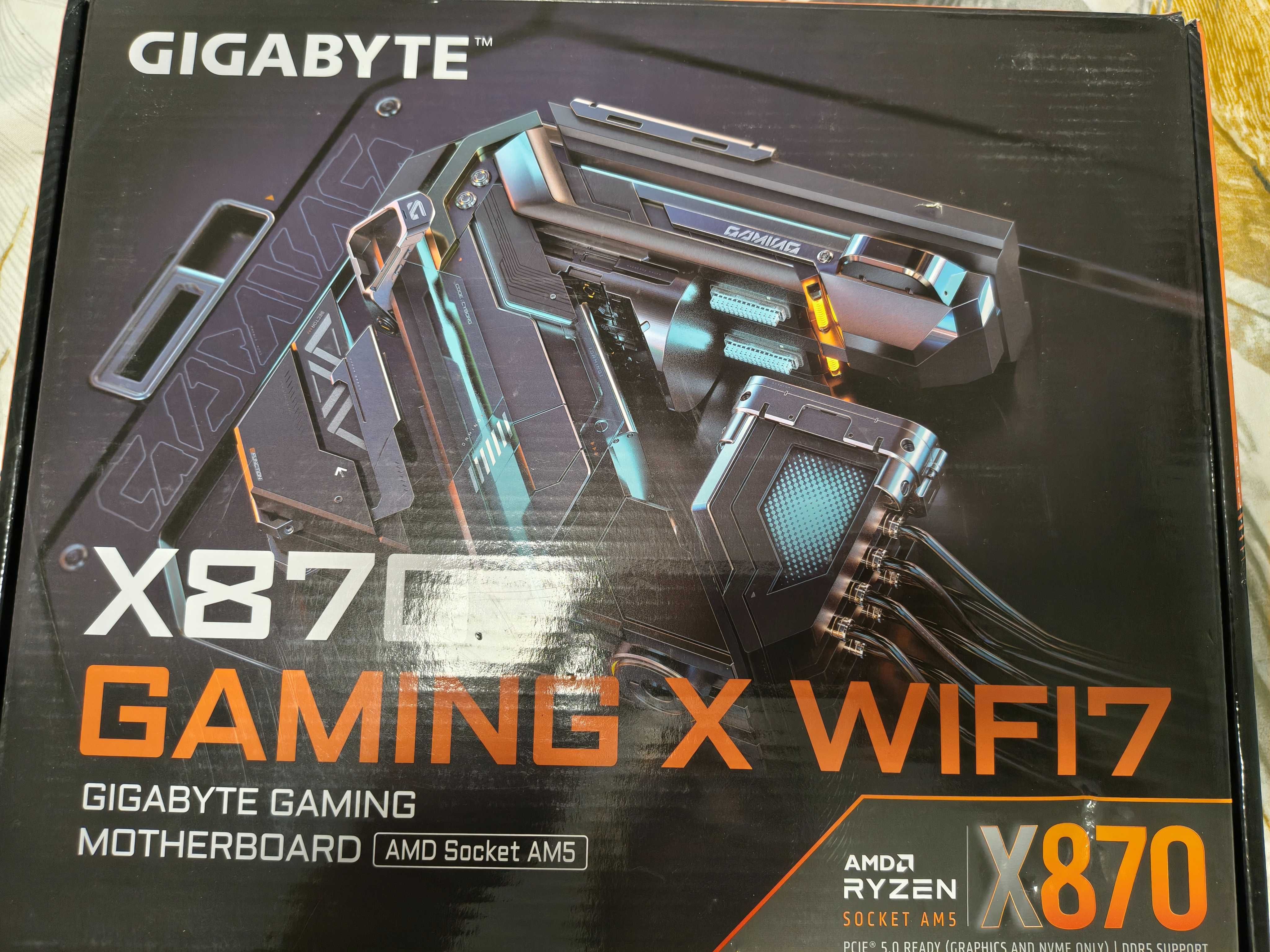 Дъно GIGABYTE X870 Gaming X WIFI7 – Socket AM5