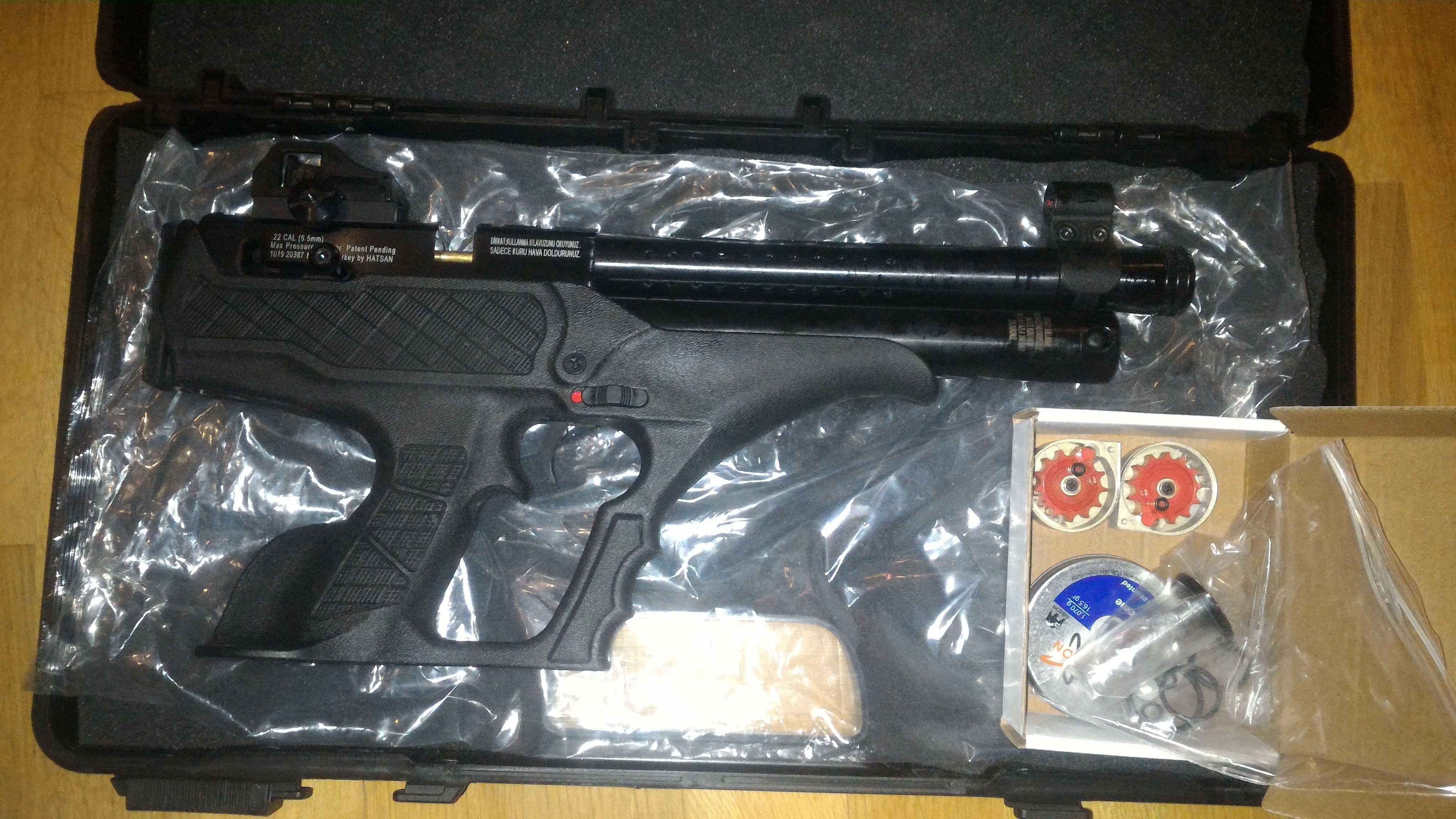 Внос по заявка на въздушно оръжие PCP ПЦП (Hatsan , Kral Arms и други)