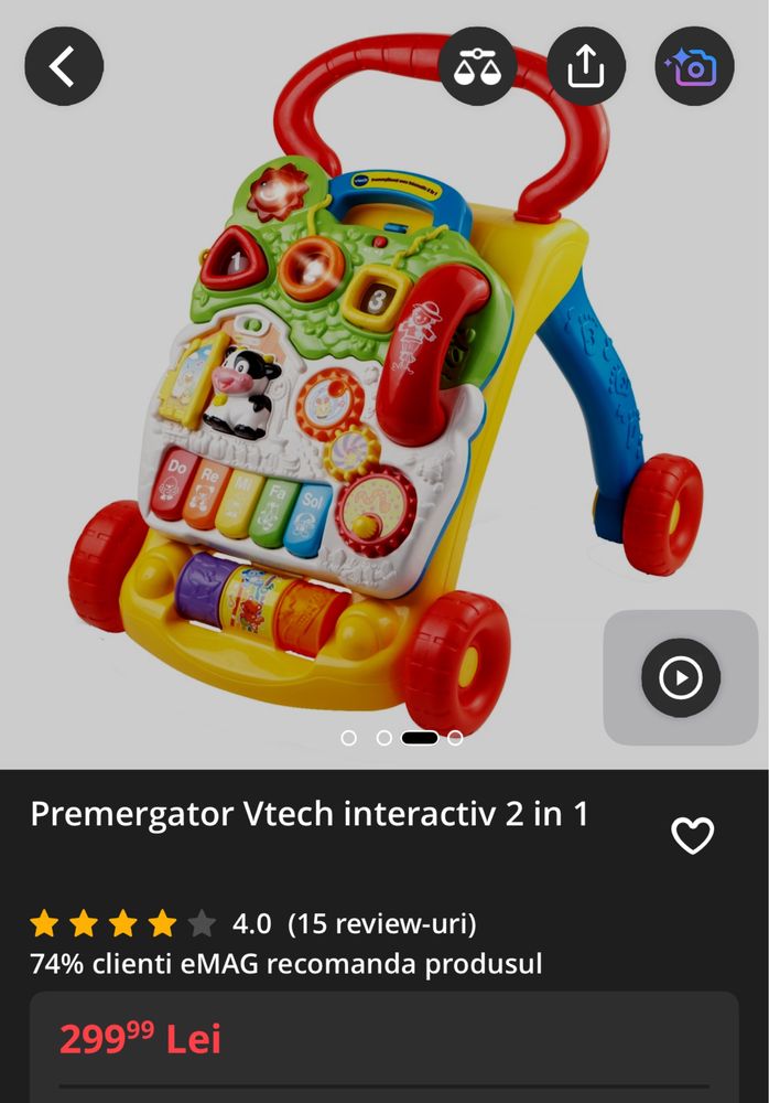 Premergator antemergator Vtech 2 in 1