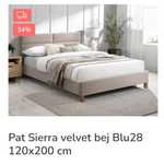 Pat dormitor cu saltea inclusă noi