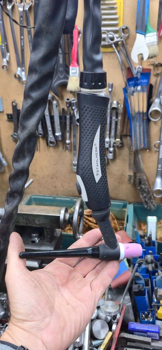Aparat de sudura aluminiu profesional TIG 200 AC/DC Stahlwerk