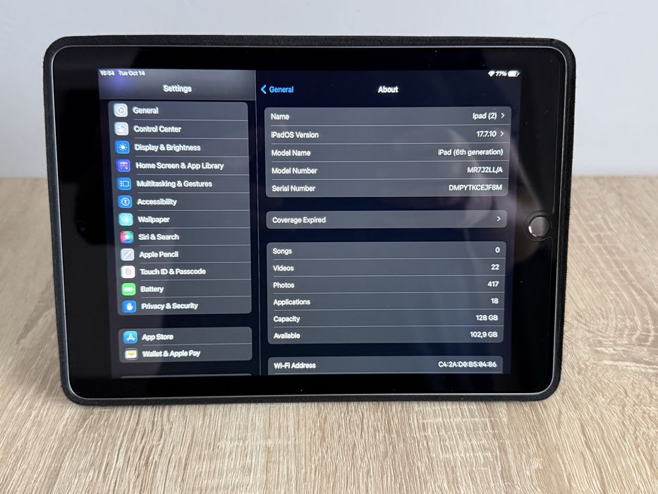 Tableta ipad 128 Gb