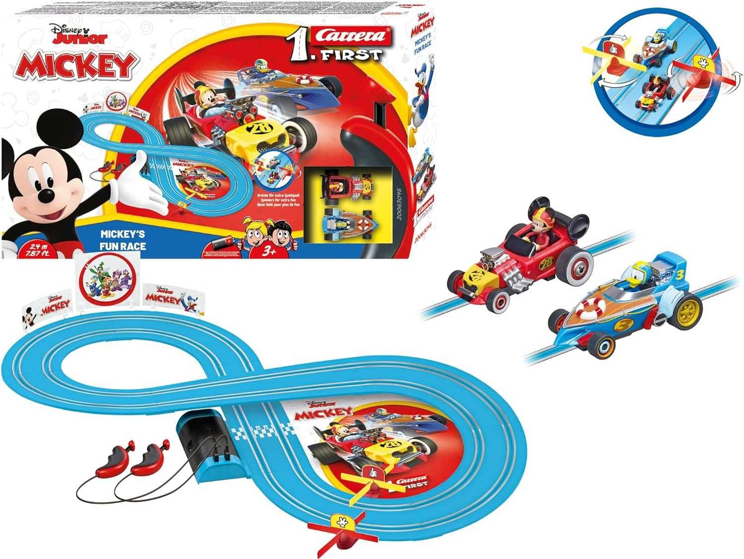 Carrera FIRST Mickey's Fun Race - състезателна писта за слот коли