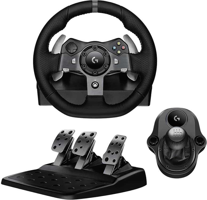 Volan Logitech G920 + Schimbator si Stand Racing Arozzi Velocita-Black