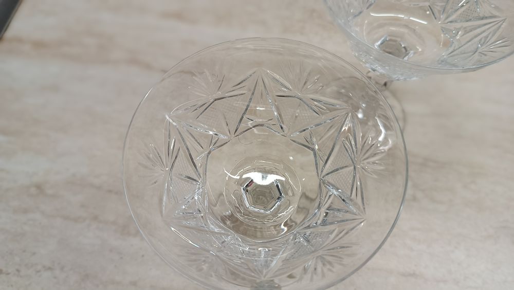 Кристални чаши за вино Бохемия