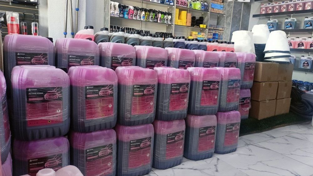 Avtoximiyalar Pena , Vosk , Nano , Suxoy tuman