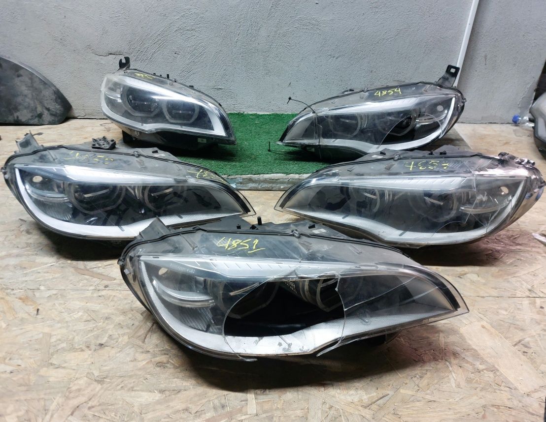 far faruri stanga dreapta bmw x6 e71 lci facelift full led componente
