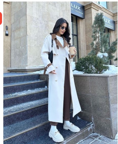 Тренч Плащ женская