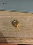 Pandantiv vintage stil locket inima aur