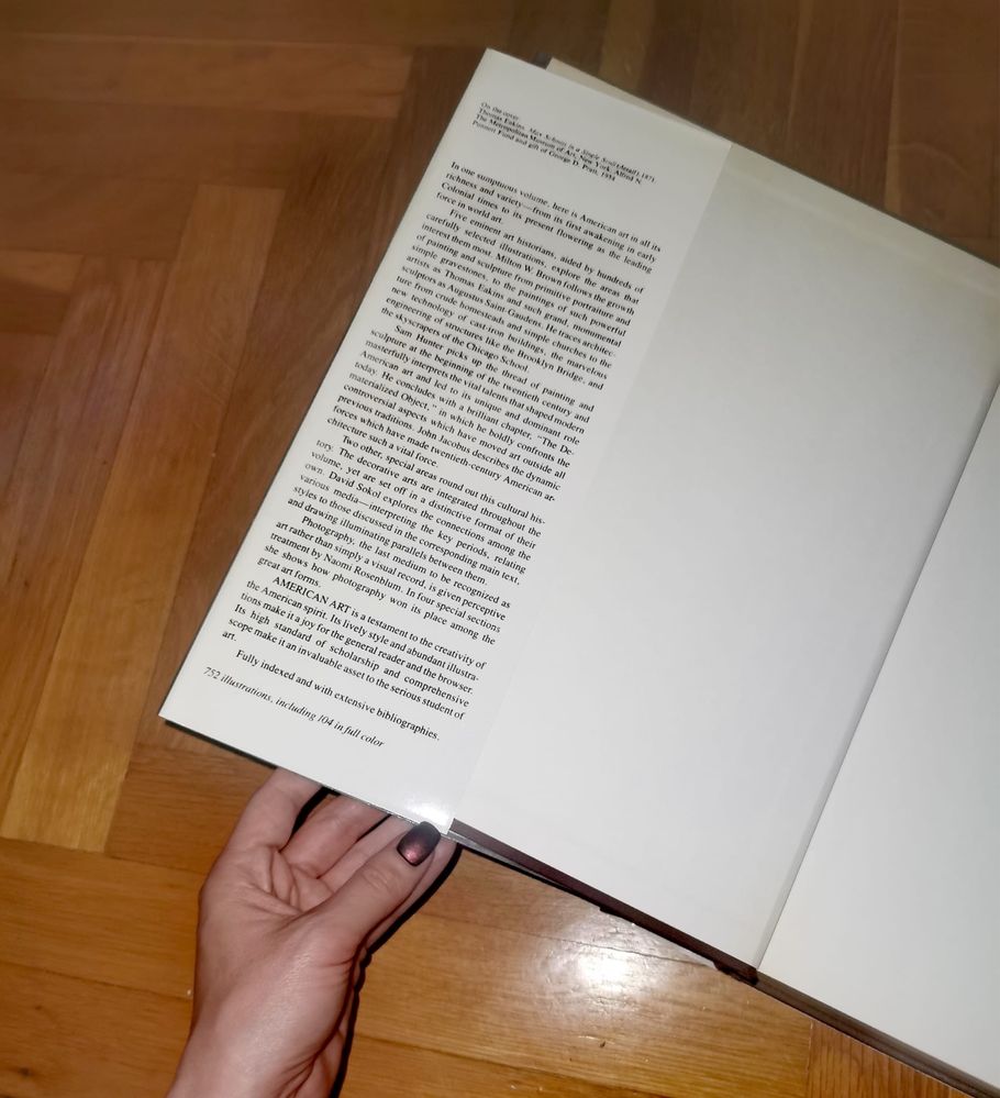 Книга Американско изкуство живопис скулптура архитектура фотография