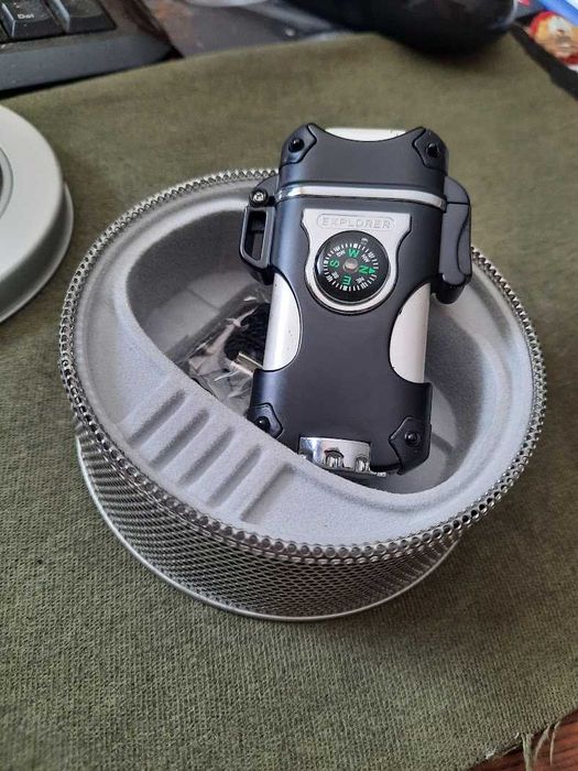 Brichetă cu dublă  aprindere si busolă, Nibo clasic Explorer