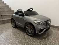 Акумулаторен джип  / кола Mercedes AMG GLC 63 S Металик