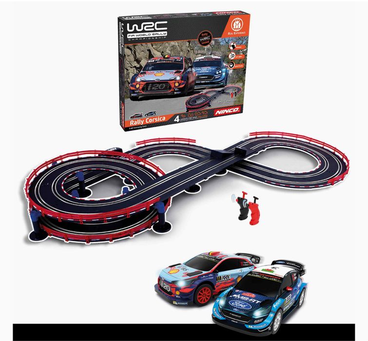 Circuit pista masini Ninco WRC Rally Corsica, 2 masini , traseu 5 m