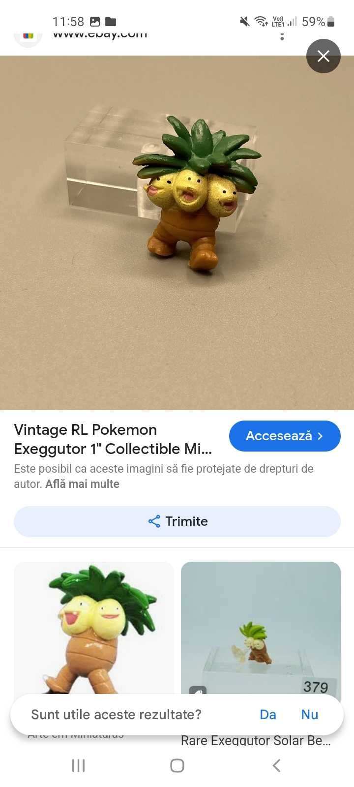 Set mini figurine Pokemon vintage