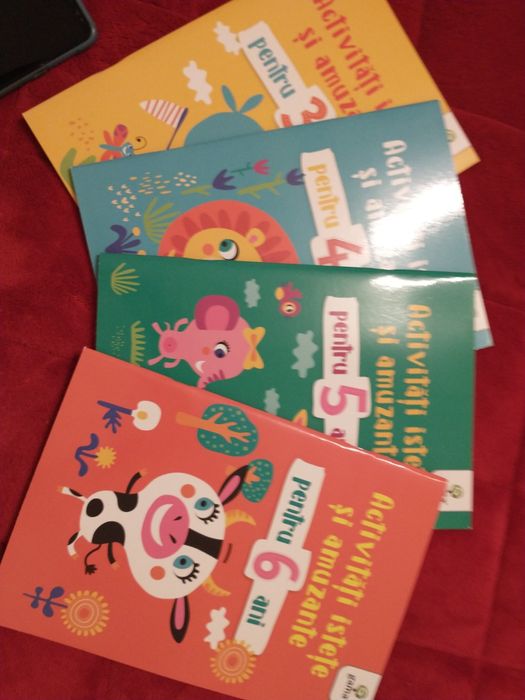 Activitati istete si amuzante 4 carticele