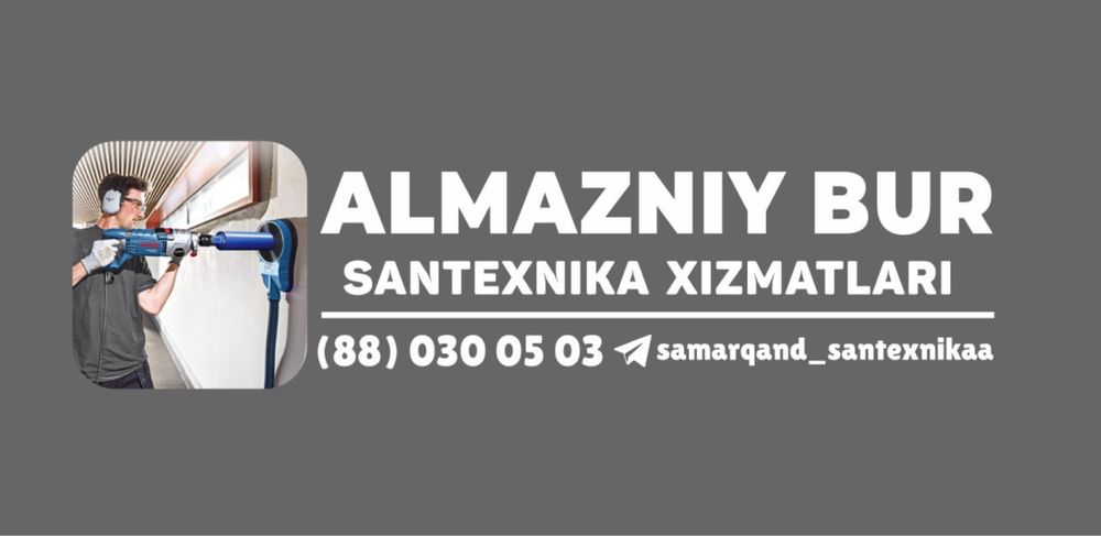 Santexnik xizmati 24/7 aloqada