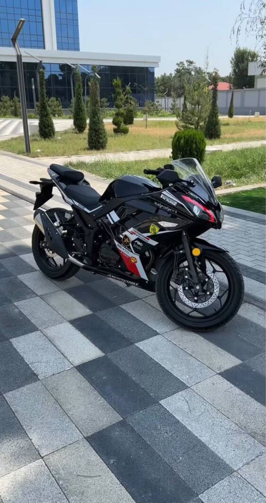 Kawasaki motorbike