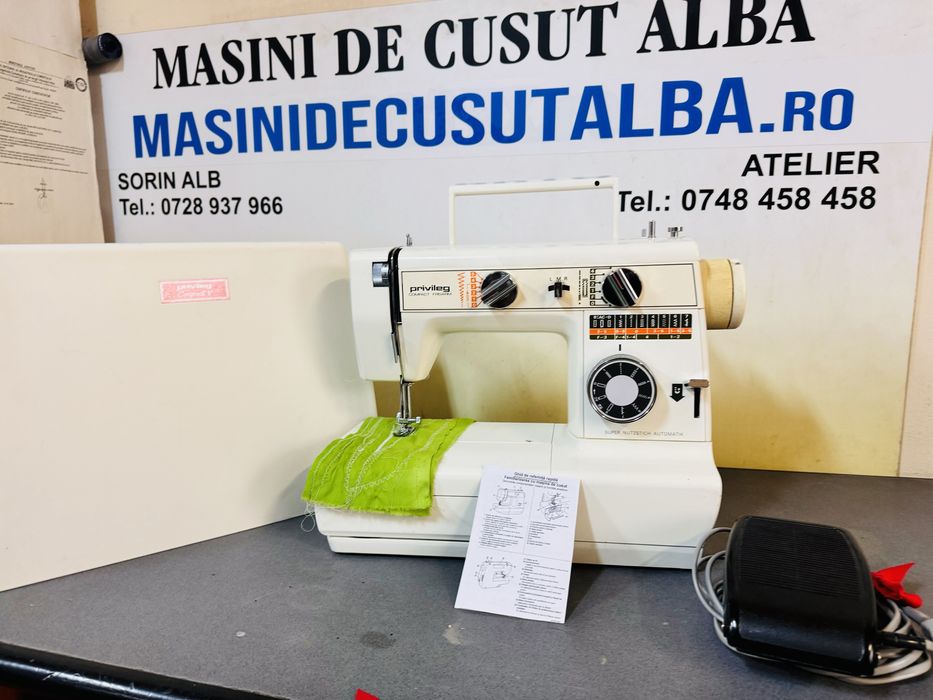 Masina de cusut Privileg freiarm compact japonez piese metalice