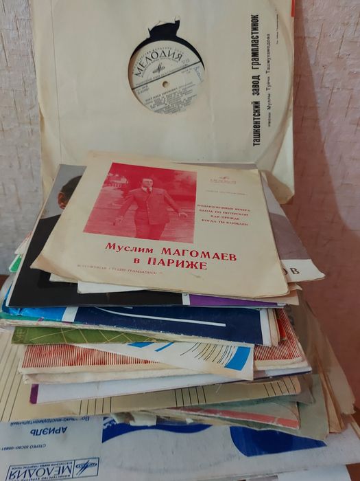 Пластинки отдам бесплатно