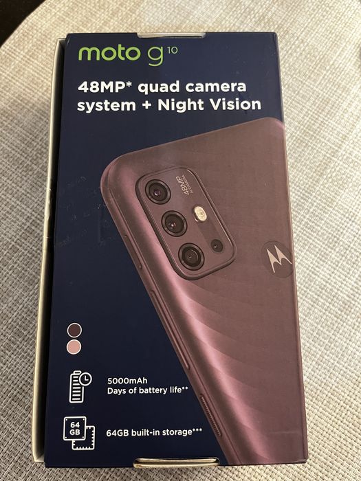 Смартфон Motorola G10, NFS, Dual SIM, 64 GB, 4 GB RAM, 5000 mAh