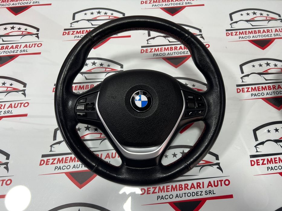 Volan Complet Multifunctional Piele + Airbag Bmw Seria 3,4 F30 F31 F32