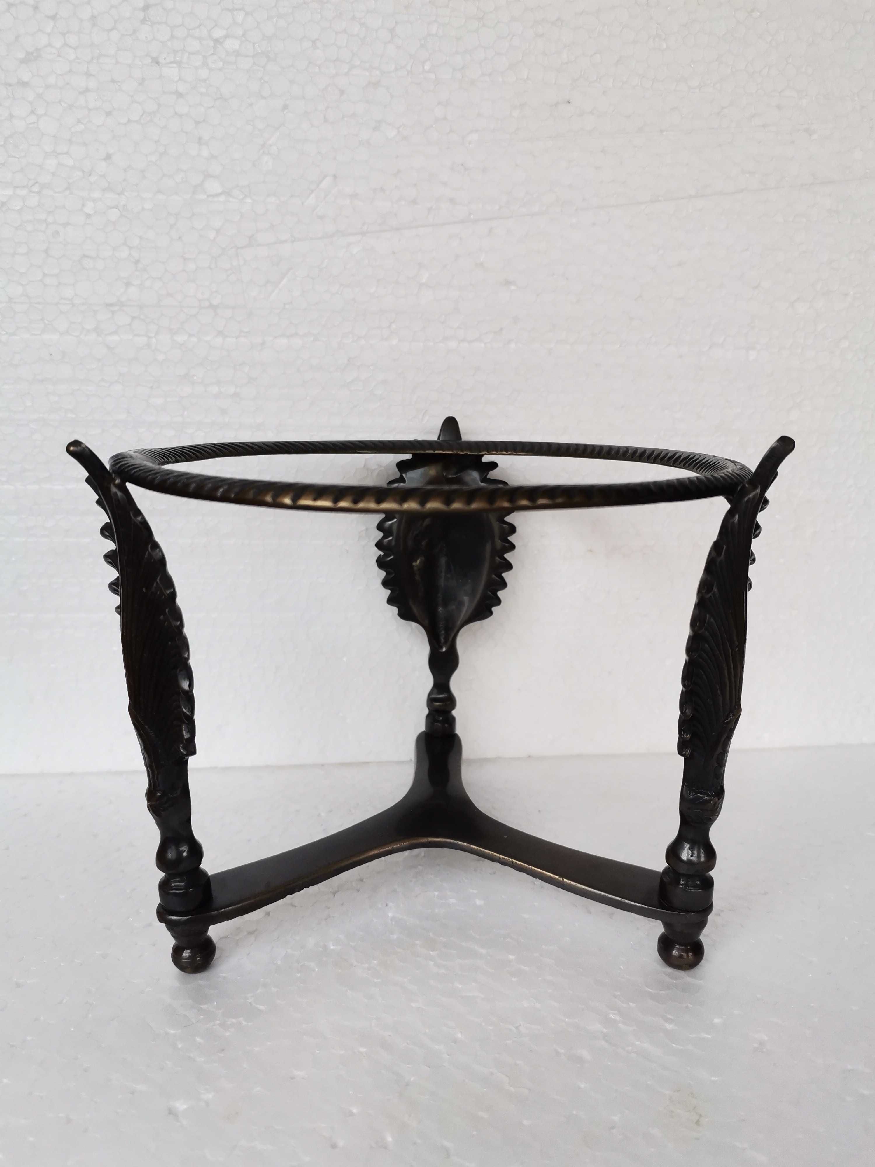suport deosebit bronz pt. vas statueta antichitati arta vechi handmade