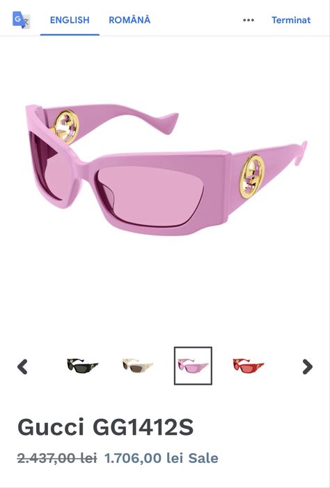 Ochelari de soare Gucci originali