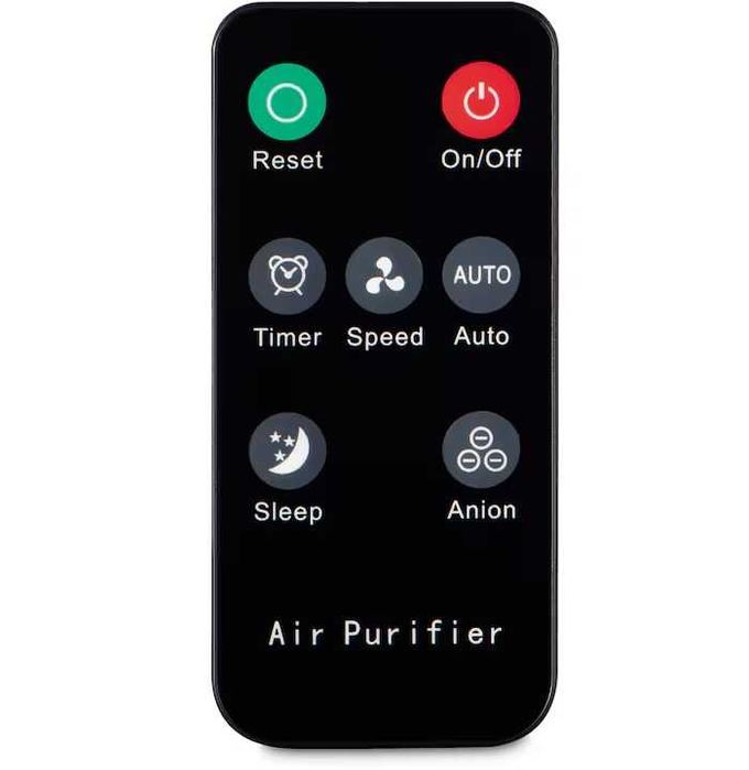 Purificator cu ionizare,senzor aer,touch panel si telecomanda,sigilat