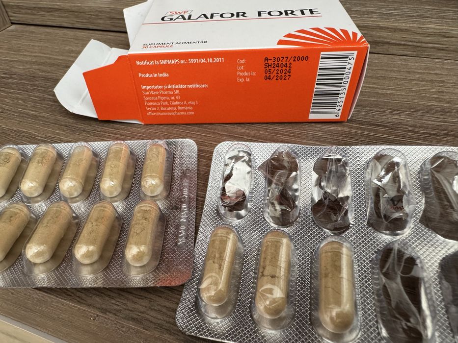 Galafor si ceai pentru lactatie