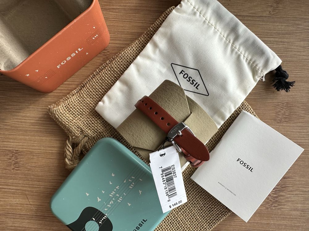 Ceas Fossil Boyfriend nou de dama pachet complet