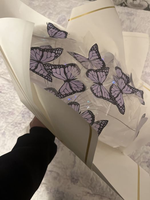 букет из бабочек, бабочка букет