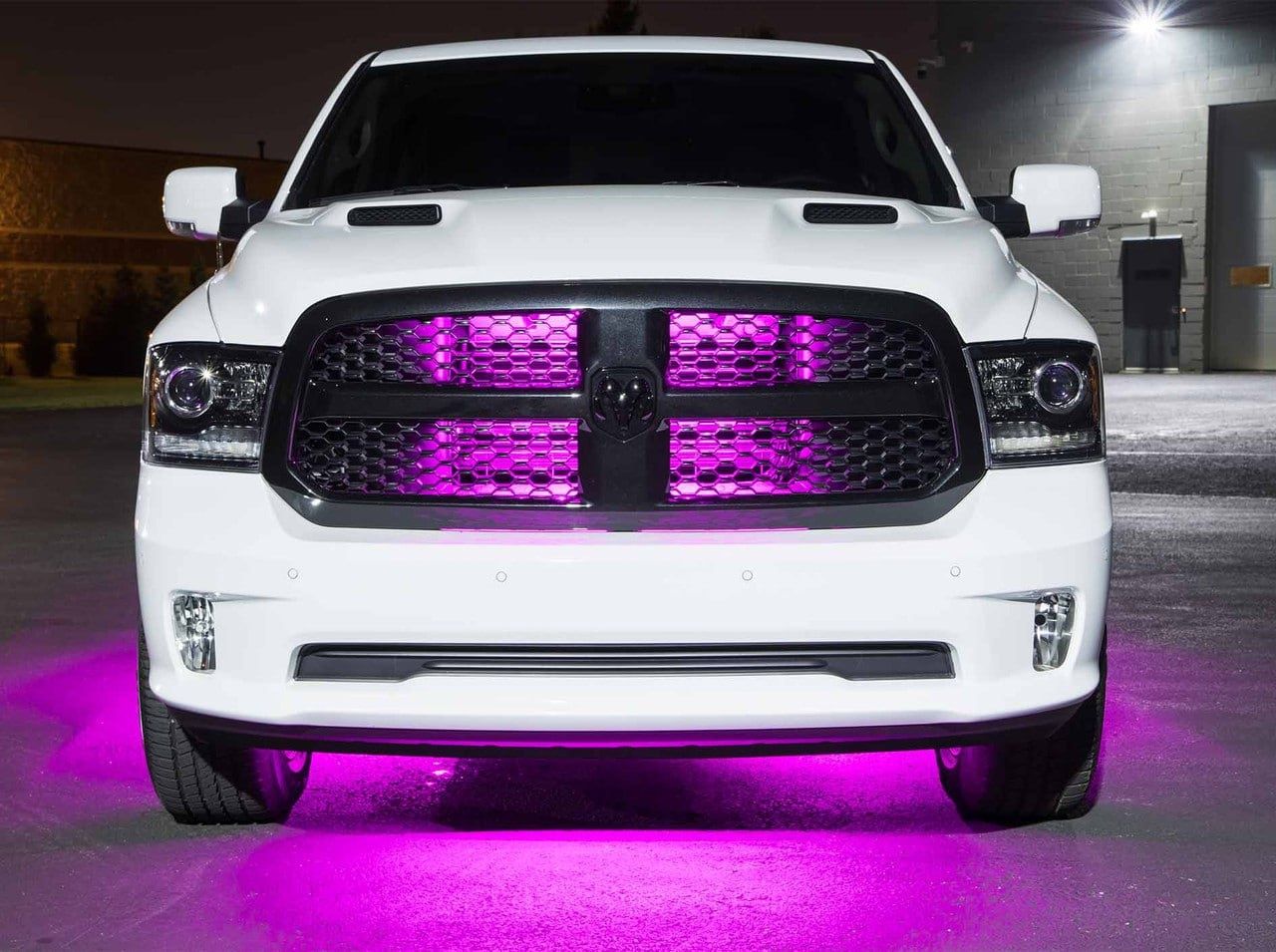Led Glow, подсветка на мощных светодиодах. Цвет Purple, LED Kit.