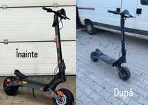 Vopsim trotinete elctrice profesionist