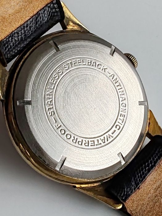 Ceas Herma Jumbo 38 mm Manual Funcționează excelent!