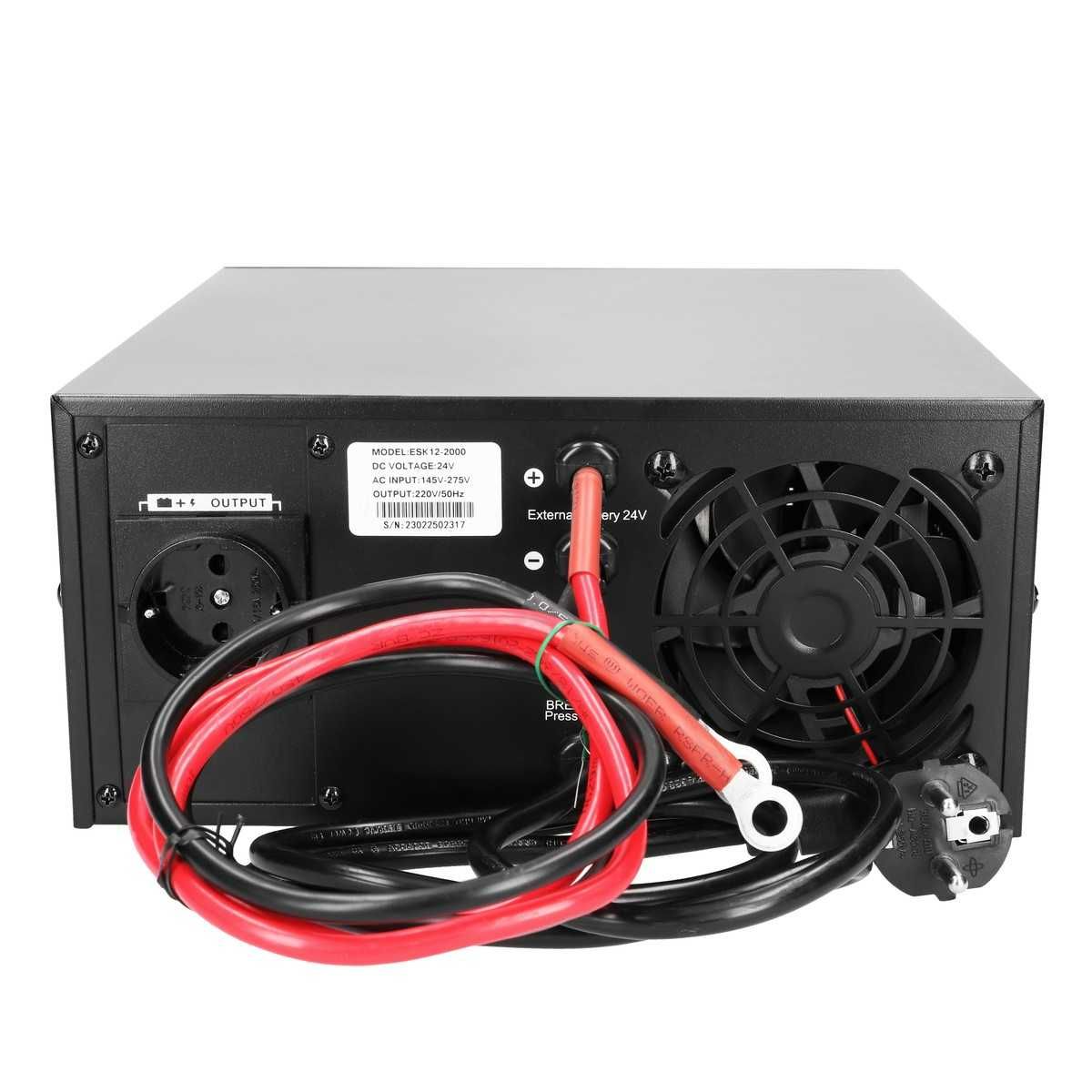 Invertor Sinus Pur Extralink Piorun 1200VA/1000W, 24V