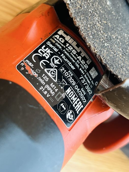 Hilti AG -125-A22 flex hilti