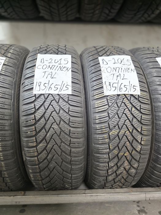 4x 195/65/15 M+S CONTINENTAL Stare excelenta