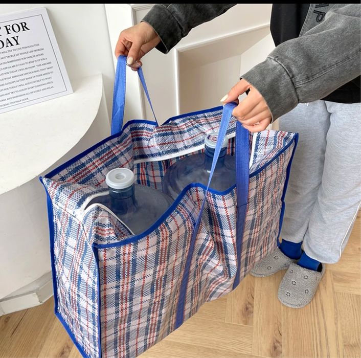 Китайские клетчатые сумки для переезда 70 см