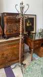 Cuier Bronz Lemn Vintage Sculpturi