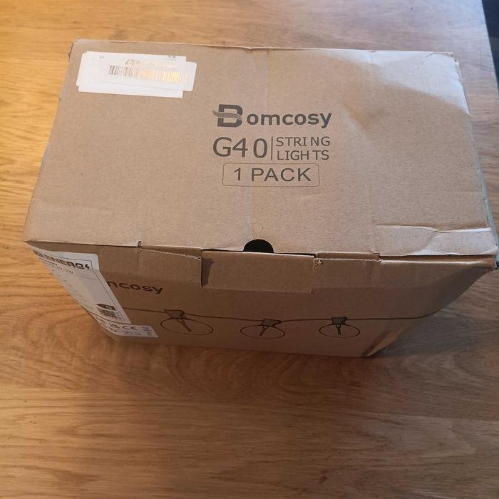 НОВИ! Външни LED лампички G40, 46+3 крушки, за градина, декорация