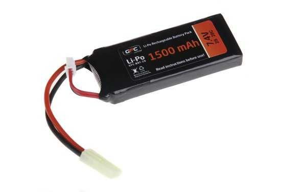 Acumulator LiPo 7,4V 1500mAh 20/40C mini Tamiya