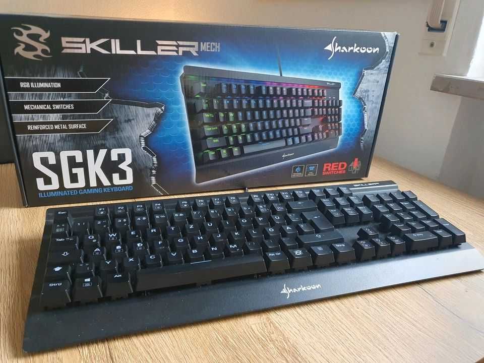 Tastatura mecanica gaming Sharkoon Skiller SGK3! NOUA! Sigilata!