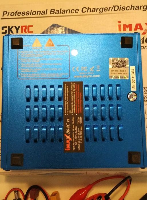Оригинальный iMAX B6AC Version 2 зарядное устройство для аккумуляторов
