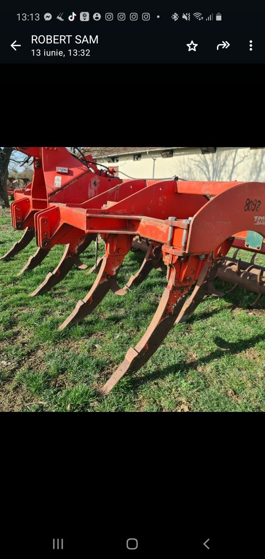 Tractor,combina CASE, plug, scarificator,disc, combinator