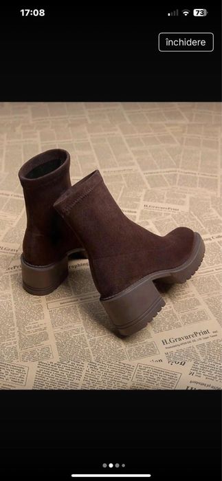 Botine noi impecabile