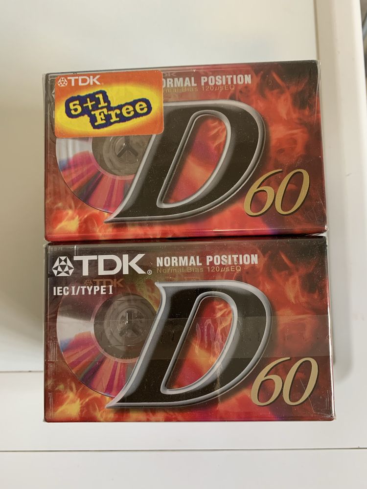 Vind casete audio TDK   D-60 noi