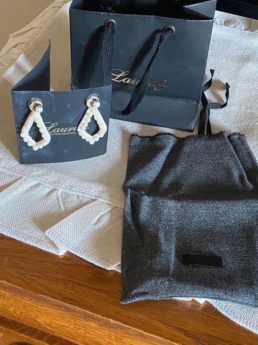 Cercei perle naturale mireasă - designer Laura 8