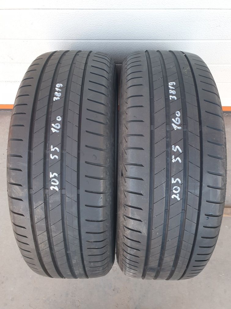 Летни гуми 2 броя BRIDGESTONE Turanza T005 195 55 R16 дот 4019