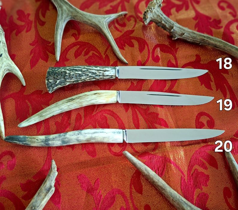 Ръчно ковани ножове стомана 440ц и 4х13